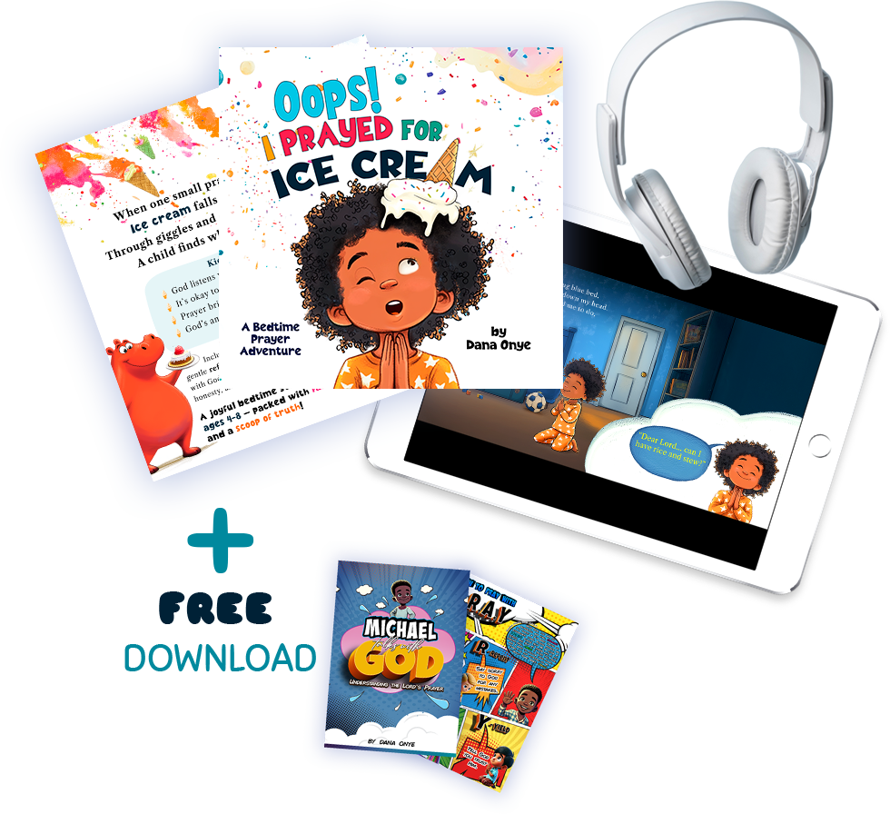 Oops! I Prayed for Ice Cream – A Rhyming Christian Bedtime Picture Book